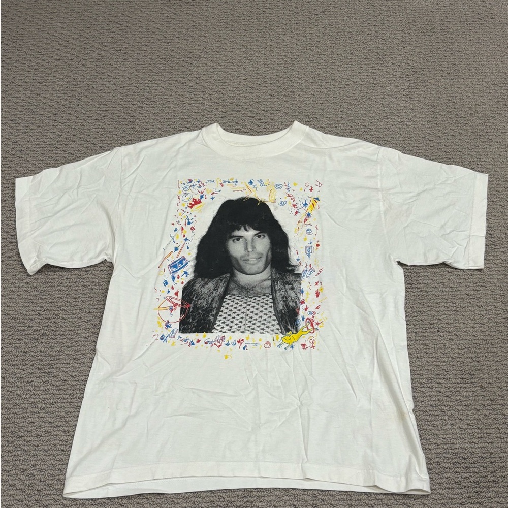 Vintage freddie mercury garden party tshirt